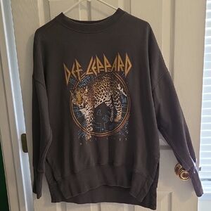 Abercrombie & Fitch Graphic Crewneck Sweater - Dark Gray